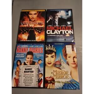 4 DVDs Title‎ in Description